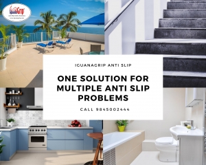 One solution for multiple anti slip problems.